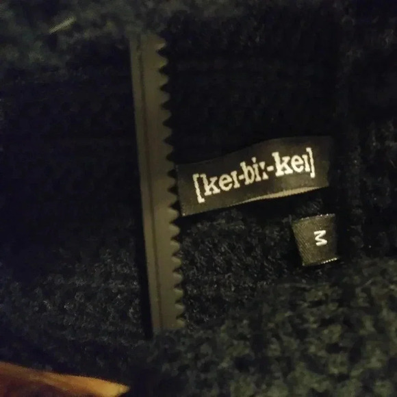 Ker Bi Ker Jumbo Knit Black Sweater - Picture 3 of 5